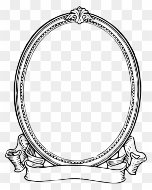 Oval - Vintage Oval Frame Png