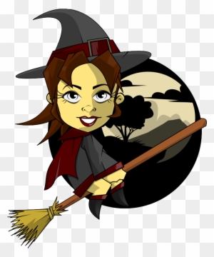 Free To Use Public Domain Witch Clip Art - Love Halloween. I Get To Ride