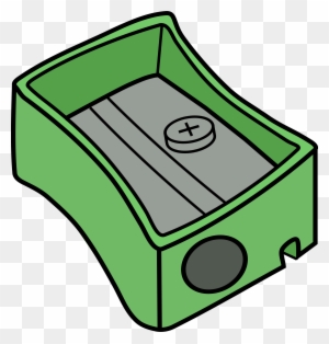 Pencil Sharpener Clipart - Pencil Case Coloring Pages