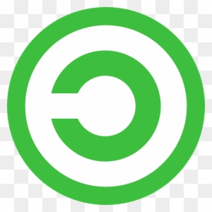 Copyright Inverse Copyrighted Circle Green Icon - Info Icon Png Green