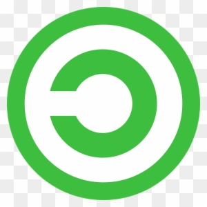 Copyright Inverse Copyrighted Circle Green Icon - Info Icon Png Green