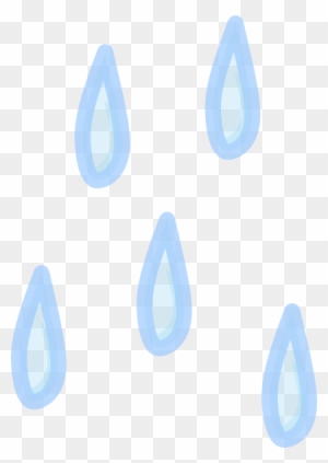 Clip Art Info - Cartoon Rain Drops Png