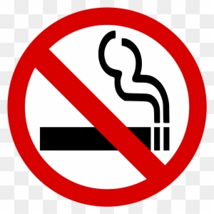 Cigarette Clipart No Smoking - No Smoking Sign Png