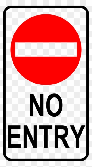 No Entry Sign Singapore