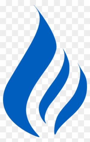 Clip Art Logo Design Blue Flame Logo Clip Art At Clker - Flame