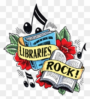 2018, Mayor's Summer Reading Club, Logo, Libraries - Libraries Rock Summer Reading