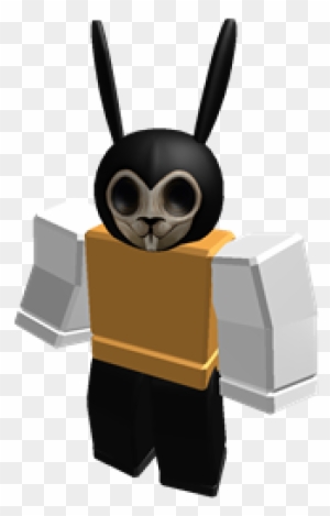 Creepy Bunny Roblox Free Transparent Png Clipart Images Download - eggmin bunny ears roblox