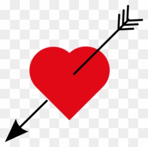 602px-love Heart With Arrow - Love Heart With Arrow