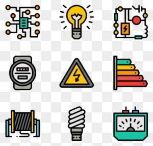 Electrician Tools - Icons For Web Design