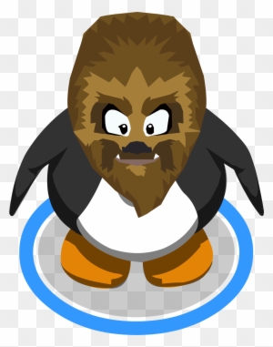 Wookie Mask Ig - Club Penguin 3d Penguin