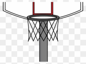 Ring Clipart Basket Ball - Draw A Basketball Hoop