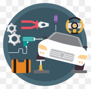 Our Vehicles Are An Integral Part Of Our Daily Lives - Car Services Illustration Png