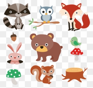 Download Woodland Animals Clip Art Transparent Png Clipart Images Free Download Clipartmax
