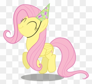 Party Hat No Background - My Little Pony Fluttershy Birthday