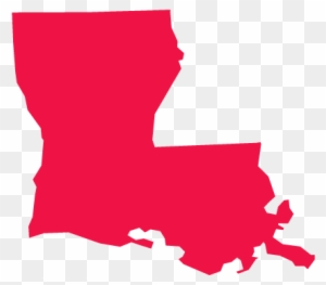 Louisiana Clipart - State Shapes With Names