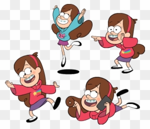 Free Gravity Falls Mabel And Waddles Drawing - De Gravity Falls De Mabel