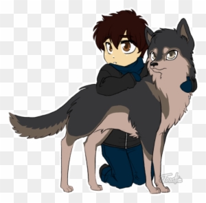 Anime Chibi Wolf Boychibi Boy And His Wolf - Boy And His Wolf