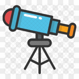 Telescope Icon - Astronomy