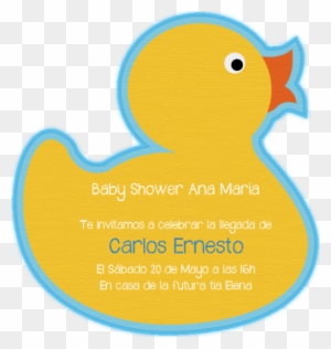 Invitaciones Baby Shower Online Patito Amarillo Be - Invitaciones Para Baby Shower De Patito