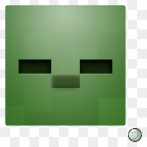 Zombie Head Icon By Coopad - Zombie Minecraft Head Cool