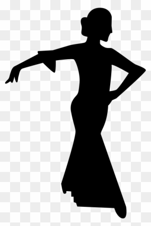 Flamenco Female Dancer Silhouette Comments - People Silhouette Dancing