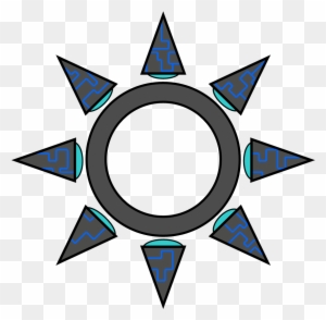 The Star-moon Alliance Created A Unique Design Of Land - Simple Sun And Moon