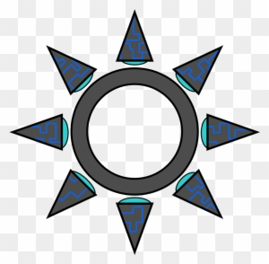 The Star-moon Alliance Created A Unique Design Of Land - Simple Sun And Moon