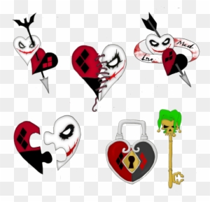 Mad Love Tattoo Design 2 By Little - His And Hers Harley And Joker Tattoos Mad Love Tattoo Design 2 By Little - His And Hers Harley And Joker Tattoos