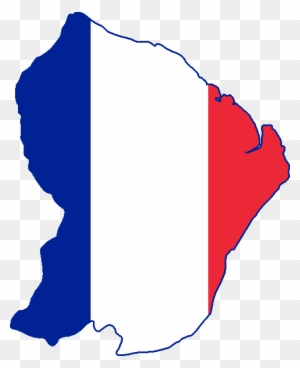 French Guiana Flag Map - French Guiana Flag Map