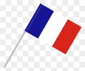 France Flag Png Transparent Image - French Flag With Pole