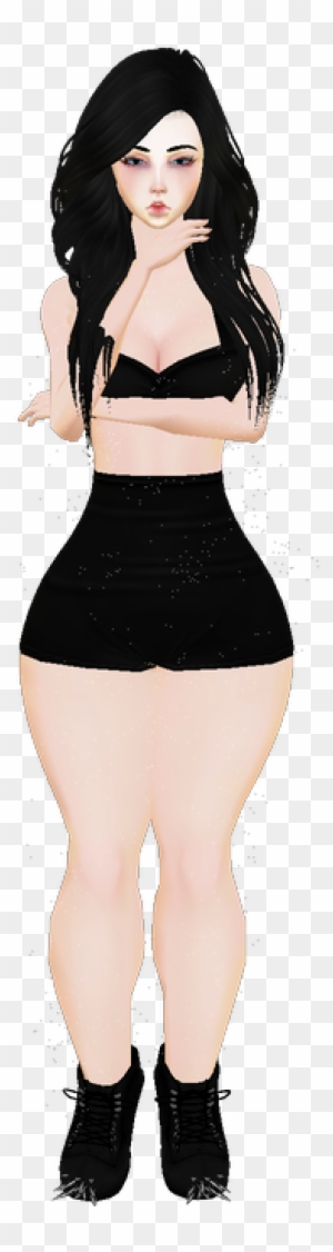 On Imvu You Can Customize 3d Avatars And Chat Rooms - Little Black Dress