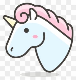 Unicorn, Face Icon - Unicorn Icon Png