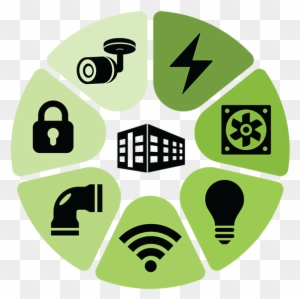 A Unified System Of Network Connected Hardware And - Building Automation Icon