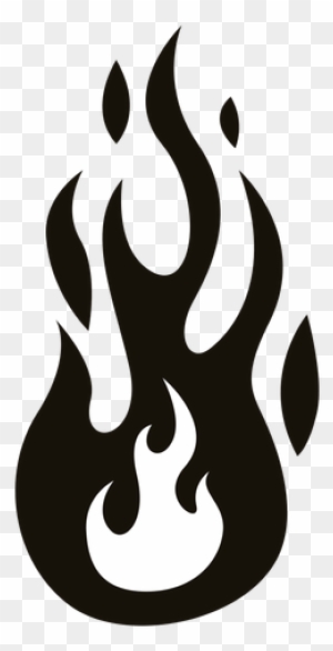 Flames Svg - Fire Black And White Flames Svg - Fire Black And White