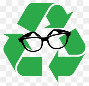 Glasses Donations For Urban Ministries - Trash And Recycle Sign