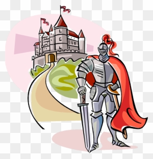 If Your Child Is Interested In History, You Might Want - Knight Guarding A Castle
