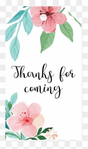 Baby Shower Favor Tags For Girl By Littlesizzle - Gift Tag Flower Png Baby Shower Favor Tags For Girl By Littlesizzle - Gift Tag Flower Png
