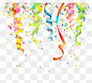 Birthday Confetti Party Clip Art - Confetti Photoshop Brushes Free Download