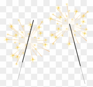 Sparklers Clipart Vector - New Year's Eve