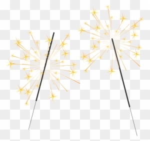 Sparklers Clipart Vector - New Year's Eve
