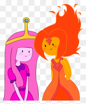 Princess Flame And Princess Bubblegum - Flame Princess And Bubblegum