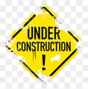 Slice Of Birthday Cake With - Under Construction Sign Png