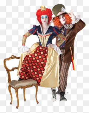 Of The Characters From Tim Burton's Modern Take On - Queen Of Hearts Fancy Dress