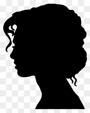 Pretty Design Ideas Silhouette Of A Woman Face Silhouettes - Victorian Woman Head Silhouette