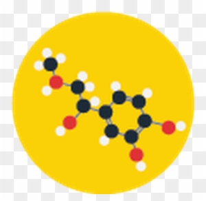 Yellow And Blue - Transparent Science Icon Flat