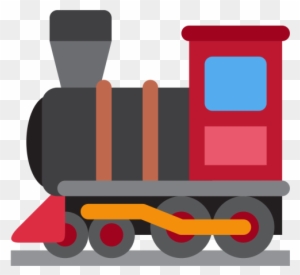 Locomotive, Engine, Railway, Steam, Train, Emoj, Symbol - Steam Locomotive Icon