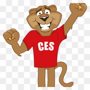 Crosby Elementary On - Cartoon Cougar - Free Transparent PNG Clipart ...