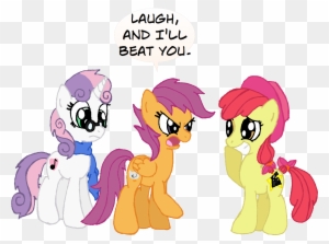 My Little Pony Friendship Is Magic Scootaloo Cutie - Mlp Music Note Cutie Mark