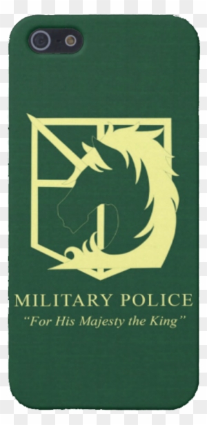 Military Police Attack On Titan Iphone 5/5s Casing - Military Police Attack On Titan Gif