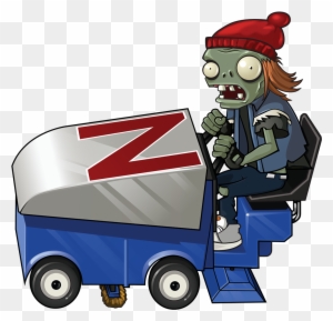 Hdplus Zamboni - Plants Vs Zombies Zomboni - Free Transparent PNG